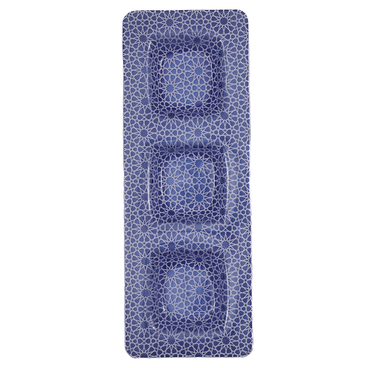 Arabesque Compartment Blue