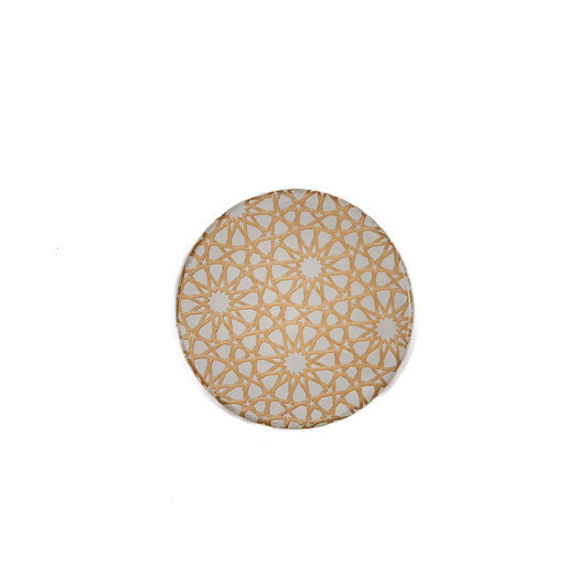 Arabesque Coaster Gold