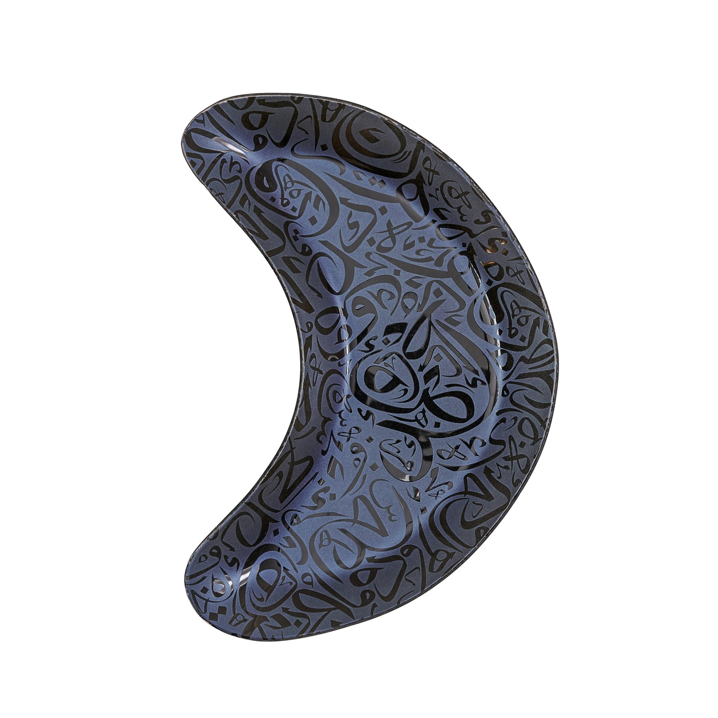 Arabic Calligraphy Crescent Violet