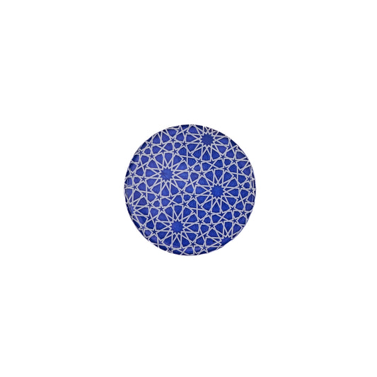 Arabesque Coaster Blue