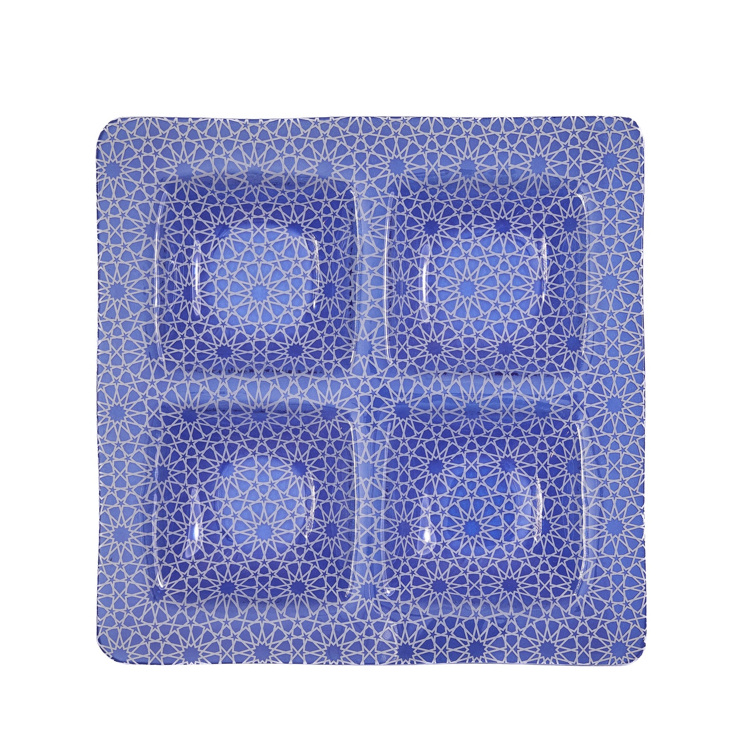 Arabesque Compartment Blue