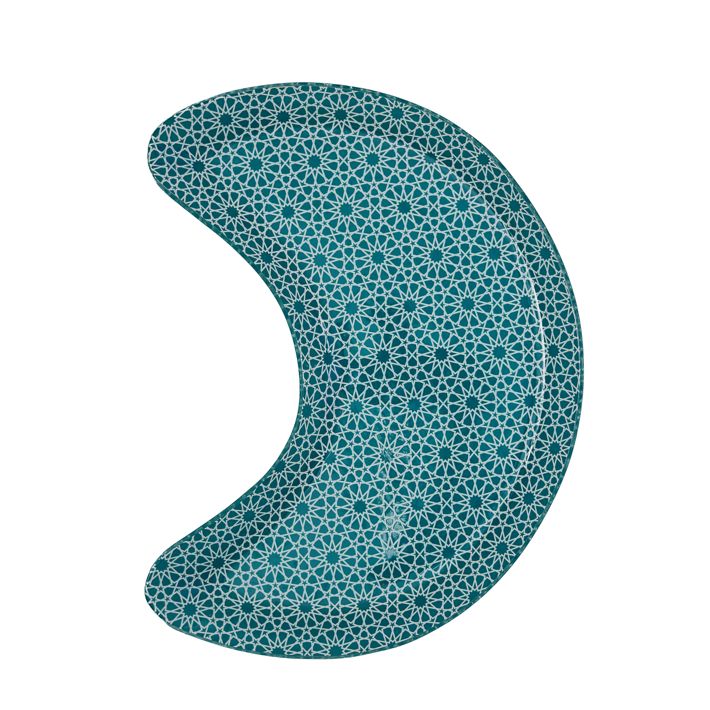 Arabesque Crescent Turquoise