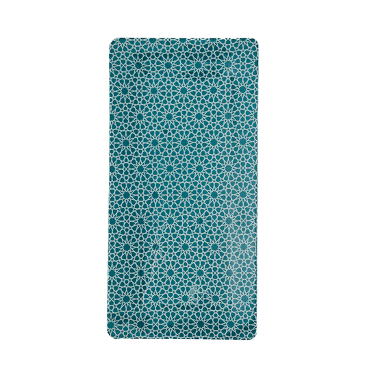 Arabesque Tray Turquoise